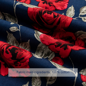 2019 nueva venta al por mayor de los hombres de manga larga estampado Casual modelo Whitespot Redshirt camisa - Product Image 3