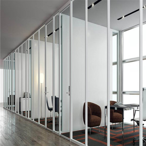 Office partition board สำนักงาน movable partition glass <span class=keywords><strong>pvc</strong></span> office partition wall - Product Image 4