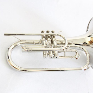 अच्छी गुणवत्ता Handcraft Mellophone पीला पीतल साधन बी बी टोन बिक्री के लिए मानक निकल मढ़वाया Mellophone - Product Image 3
