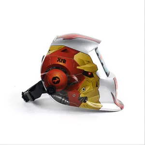 Casco per saldatura Auto oscurante di sicurezza regolabile a energia solare