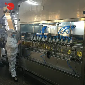 High Capacity Drum Liquid Filling Machines Automatic Cooking/Olive/Edible Oil Filling And Packing Machine