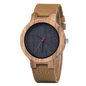 DODO DEER Top Band Uhren Men Watch Wholesale Quartz Wood Time Clock Custom Your Logo Timepiece