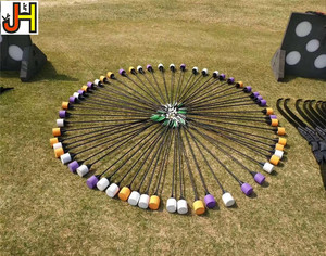 Flèches de jeu de tir à l'arc <span class=keywords><strong>avec</strong></span> pointes en mousse pour arène de paintball gonflable, ensemble de jouets de tir à l'arc - Product Image 3