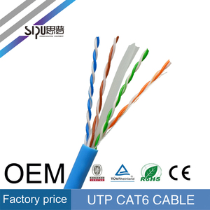 SIPU wholesale 0.4 CCA <span class=keywords><strong>cable</strong></span> de red utp multi 4 pares utp cat6 lan cat6 <span class=keywords><strong>cable</strong></span> de <span class=keywords><strong>internet</strong></span> - Product Image 3
