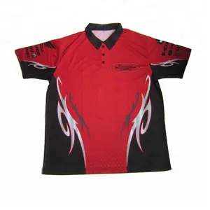 Toptan yüksek kalite kulübü mavi tasarım Golf Polo T Shirt yüceltilmiş okçuluk Shooter gömlek spor okçuluk Polo gömlekler erkekler için