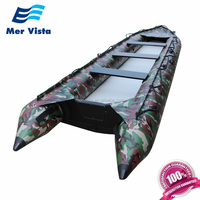 Canoë de pêche gonflable pour 4 personnes Cheap Sea China Double Kayak à vendre