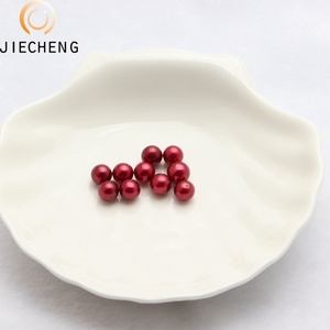 Đồ Trang Sức Giáng Sinh AAA 6-7Mm Hạt Oyster Bao Bì Nước Muối Akoya Oyster Với Vòng Ngọc Trai Nuôi Cấy Tự Nhiên Màu Đỏ - Product Image 4