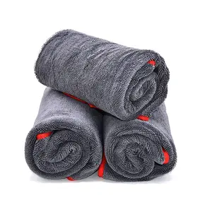 600gsm Single Side Twisted Loop Drying Towel quick dry one side twisted drying towel