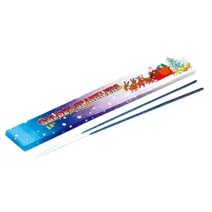 Groothandel hot koop kerst indoor bruiloft sterretjes vuurwerk in fase speelgoed vuurwerk stok handheld sterretje