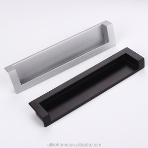 Modern <strong>Chest</strong> Drawer <strong>Handle</strong> Invisible Dark Pull <strong>Handle</strong> Concealed Embedded Drawer Cabinet <strong>Handle</strong> - Product Image 3