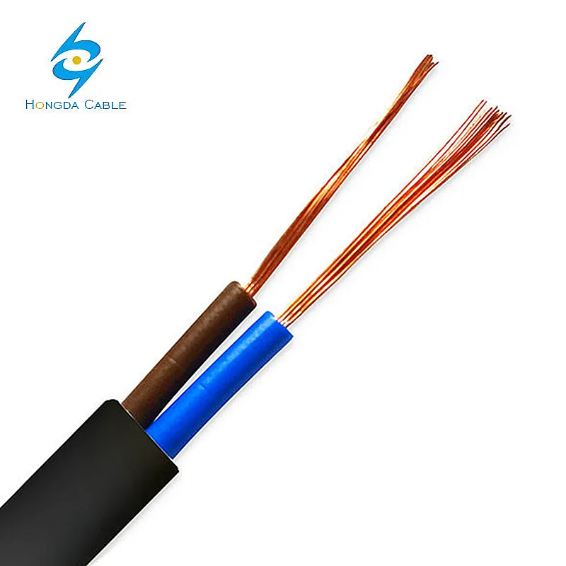 60227 IEC 53 RVV Electrical Cable Wire RVV 2x0.75 mm2 1.5mm