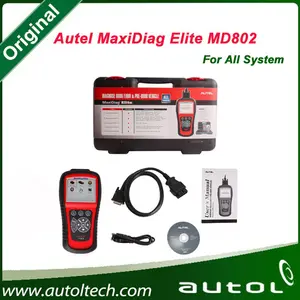 Alta calidad de Autel MaxiDiag MD802 Elite MD 802 + DS modelo Autel MaxiDiag MD802 Elite All sistema