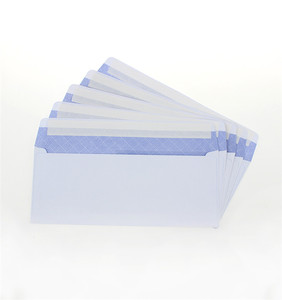 500 #9 buste autoadesive doppie della <span class=keywords><strong>finestra</strong></span> la sicurezza ha colorato la buccia premio e le buste della guarnizione - Product Image 5