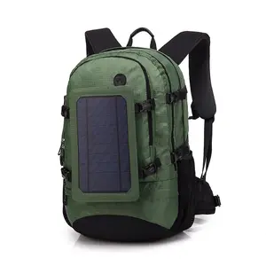 Solar Back Pack Power Panel Charger Bag Energy Backpacks男性のための