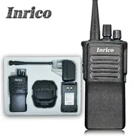 Inrico วิทยุสื่อสาร8W VHF UHF IP3288,วิทยุสื่อสารสองย่านความถี่พกพาสะดวกอะนาล็อกวิทยุสื่อสารสองทางเสียงดังขนาด40มม. ลำโพง