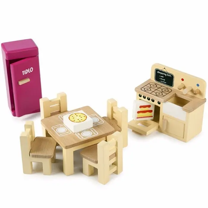 New fashion wooden toy dolls house miniatures furniture Miniature Dollhouse Accessories