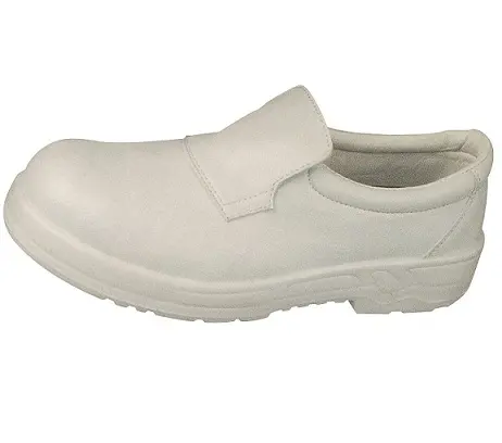 ESD Chaussures De Sécurité avec embout d'acier SP-SHO08 blanc antistatique PU chaussures
