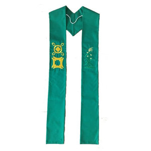Espíritu Santo clero rojo coro bata estolas de eversible del coro estolas - Product Image 2