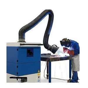 small portable industrial welding fume dust suction machine