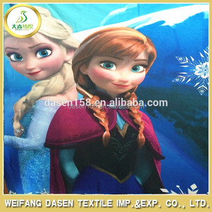 <span class=keywords><strong>Tissu</strong></span> de literie 100% coton imprimé, nouvelle conception frozen land - Product Image 2