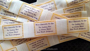 Trung quốc custom bán buôn giá rẻ tư nhân nhãn dệt/nhãn hiệu quần áo/<span class=keywords><strong>grament</strong></span> nhãn - Product Image 1