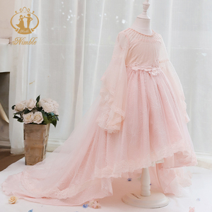 Agile Bastone di Cristallo Lucido Bambini di Trascinamento del Vestito Che Borda Vestiti Delle Ragazze di Fiore Del Manicotto Del Chiarore Del Merletto <span class=keywords><strong>Damigella</strong></span> D'onore <span class=keywords><strong>Per</strong></span> Bambini <span class=keywords><strong>Abiti</strong></span> <span class=keywords><strong>Da</strong></span> Sposa - Product Image 3
