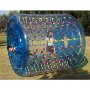 Kids lustige rolle innerhalb spielzeug ball aufblasbare wasser zu fuß roller ball