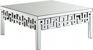 New Arrive High Quality Antique Modern <strong>Silver</strong> Mirrored <strong>Coffee</strong> <strong>Table</strong> - Product Image 3