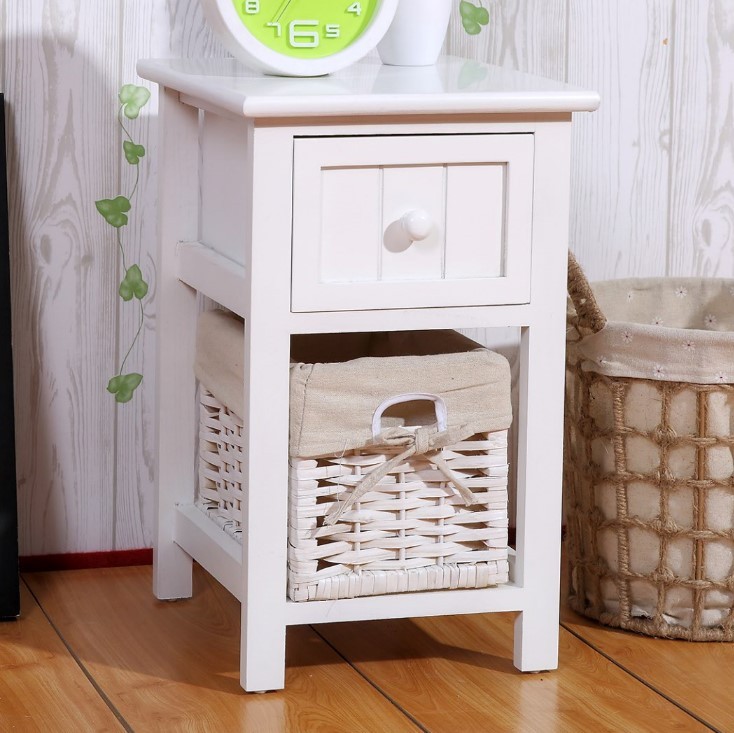 Massivholz Nachttisch Komplett Montiert Nachtschrank Leichtgewicht Mit Korb| Alibaba.com
