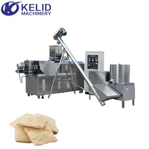 China Soja Chunks Nuggets Hackfleisch Protein Extruder Herstellung Maschinen