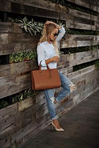 <span class=keywords><strong>Sac</strong></span> à main fourre-tout pour <span class=keywords><strong>ordinateur</strong></span> portable, <span class=keywords><strong>sac</strong></span> à main pour dames, tenue pour Documents d'affaires - Product Image 4