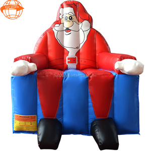 <span class=keywords><strong>Alta</strong></span> calidad inflables de Navidad Santa silla/sofá/tumbona para decorativo - Product Image 1