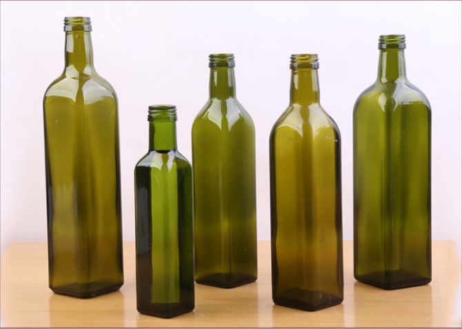 250 ml 500 ml 750 ml 1000 ml Olive oil glass bottle