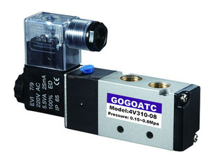 GOGO alta calidad neumática válvula solenoide puerto 1/4 "BSP <span class=keywords><strong>electrovalvula</strong></span> 5/<span class=keywords><strong>2</strong></span> vías - Product Image 5