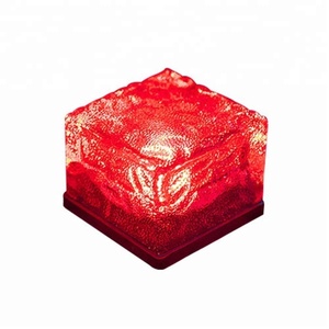 Năng Lượng Mặt Trời Ice Glass Khối Gạch Ánh Sáng/Năng Lượng Mặt Trời Ngầm Paver Đèn - Product Image 3