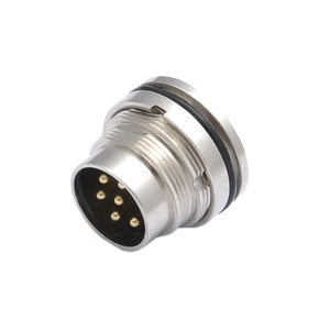M16 Seri IP67 2 3 4 5 6 7 8 12 14 19 24 Pin M16 Konektor Kedap Air Melingkar - Product Image 3