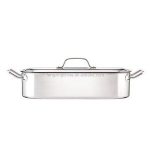 <span class=keywords><strong>Set</strong></span> di bracconiere per pesci da 18 pollici in acciaio inossidabile da 3 pezzi di pentole Premium - Product Image 6