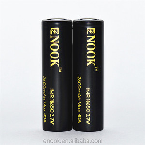 قابلة للشحن بطارية ليثيوم المنغنيز enook battrey 18650 2600 مللي أمبير <span class=keywords><strong>3</strong></span>.7 فولت 20a مع بأسعار تنافسية - Product Image 3