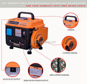 JLT כוח מדורג כוח 650 w בנזין גנרטור מקסימום כוח 800 w נייד גנרטור עם מלא נחושת - Product Image 5