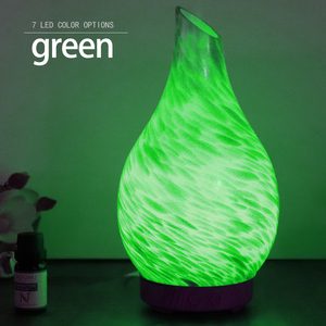 Diffuseur d'aromathérapie <span class=keywords><strong>en</strong></span> verre <span class=keywords><strong>Silvercrest</strong></span> 100 ml, humidificateur ultrasonique avec changement de couleur LED 7 couleurs - Product Image 4