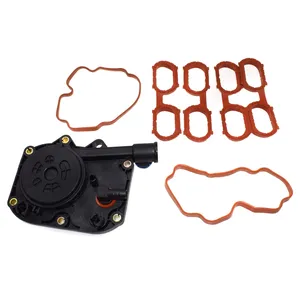 Vaccum Control Valve Intake Manifold Cover & Gasket Set untuk BMW 540i 740i 740iL 11617501563,11611433328,11611729728,11611729727