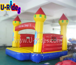 Vente en gros de nouvelle <span class=keywords><strong>maison</strong></span> gonflable géante à rebond rouge jaune <span class=keywords><strong>Italie</strong></span> château thème entreprise commerciale <span class=keywords><strong>location</strong></span> de fête en PVC durable - Product Image 2