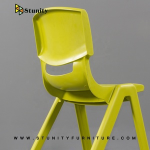 <span class=keywords><strong>Chaise</strong></span> d'école empilable de couleur verte, pour étudiants, de <span class=keywords><strong>haute</strong></span> qualité - Product Image 6