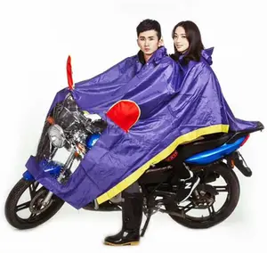 Ropa de lluvia para pareja, traje impermeable, Poncho de plástico fino, promocional, alta calidad, Impresión de logotipo personalizado