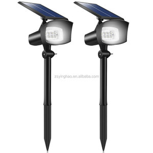 <span class=keywords><strong>Projecteur</strong></span> à l'énergie <span class=keywords><strong>solaire</strong></span>, 8led, 400 Lumens, ajustable - Product Image 1