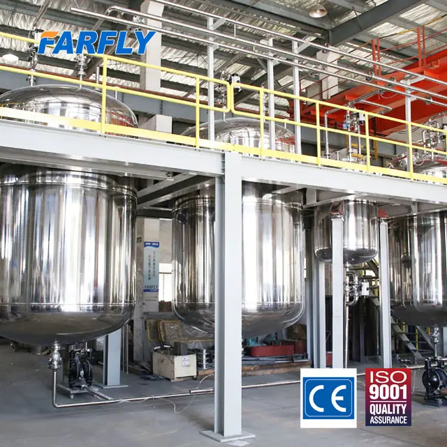 China FARFLY Complete Paint Production Line coating plant design ink mixing machine