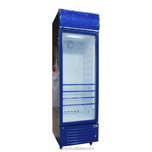 Réfrigérateur pour boissons énergisantes de 278 litres avec porte transparente - Product Image 1