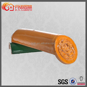 <span class=keywords><strong>Pabellón</strong></span> de jardín de madera con materiales de construcción de tejas de cerámica vidriada de China - Product Image 6