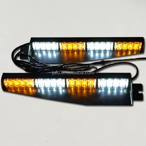 12V kırmızı mavi beyaz yeşil sarı LED uyarı işık visor çakarlı lamba