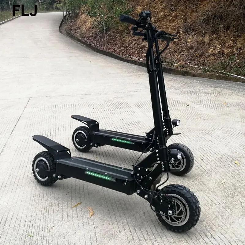 2018 Chất Lượng Tốt Nhất 60V 5600 Wát Động Cơ Kép 5000 Wát Electric Scooter 72V Với CNC Đĩa Dầu Phanh